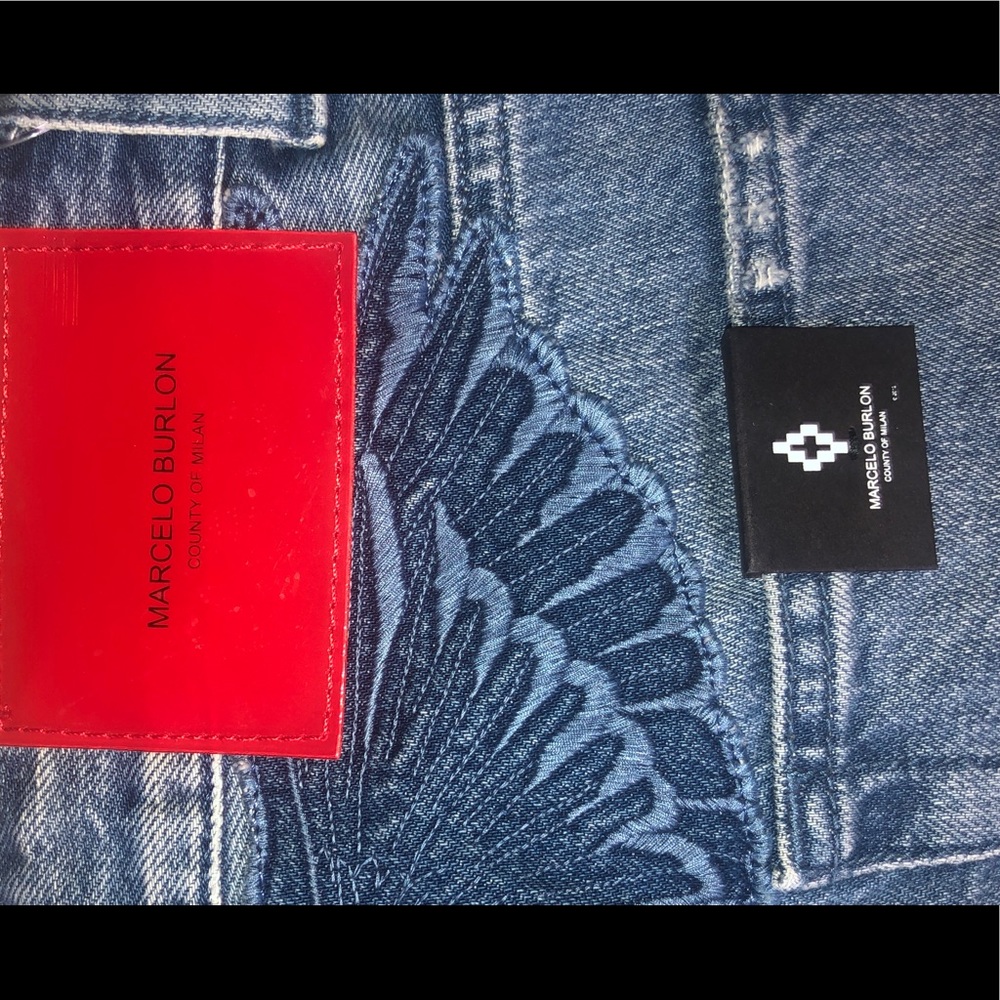 Marcelo Burlon Slim Jeans